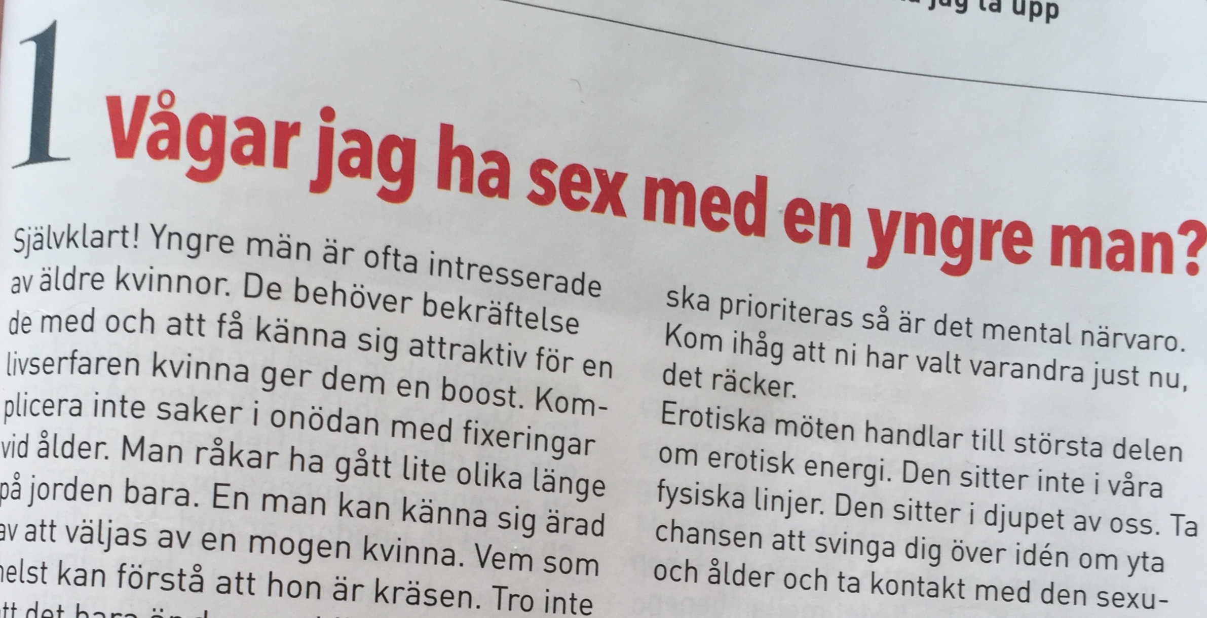 Svenska kvinnorna som hellre har bra sex än kärlek